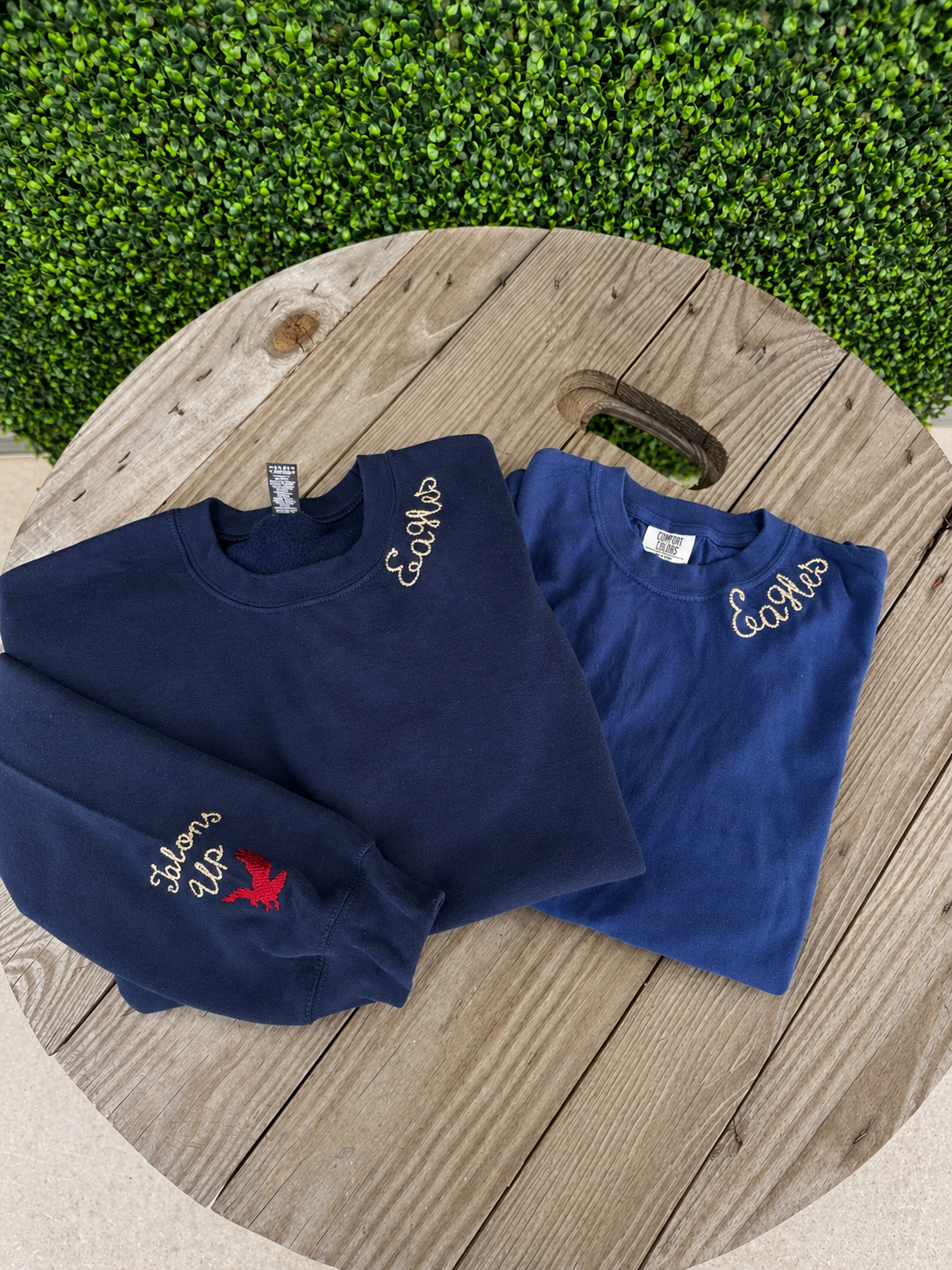 Eagles Embroidery T-Shirt - Eagle Family Association