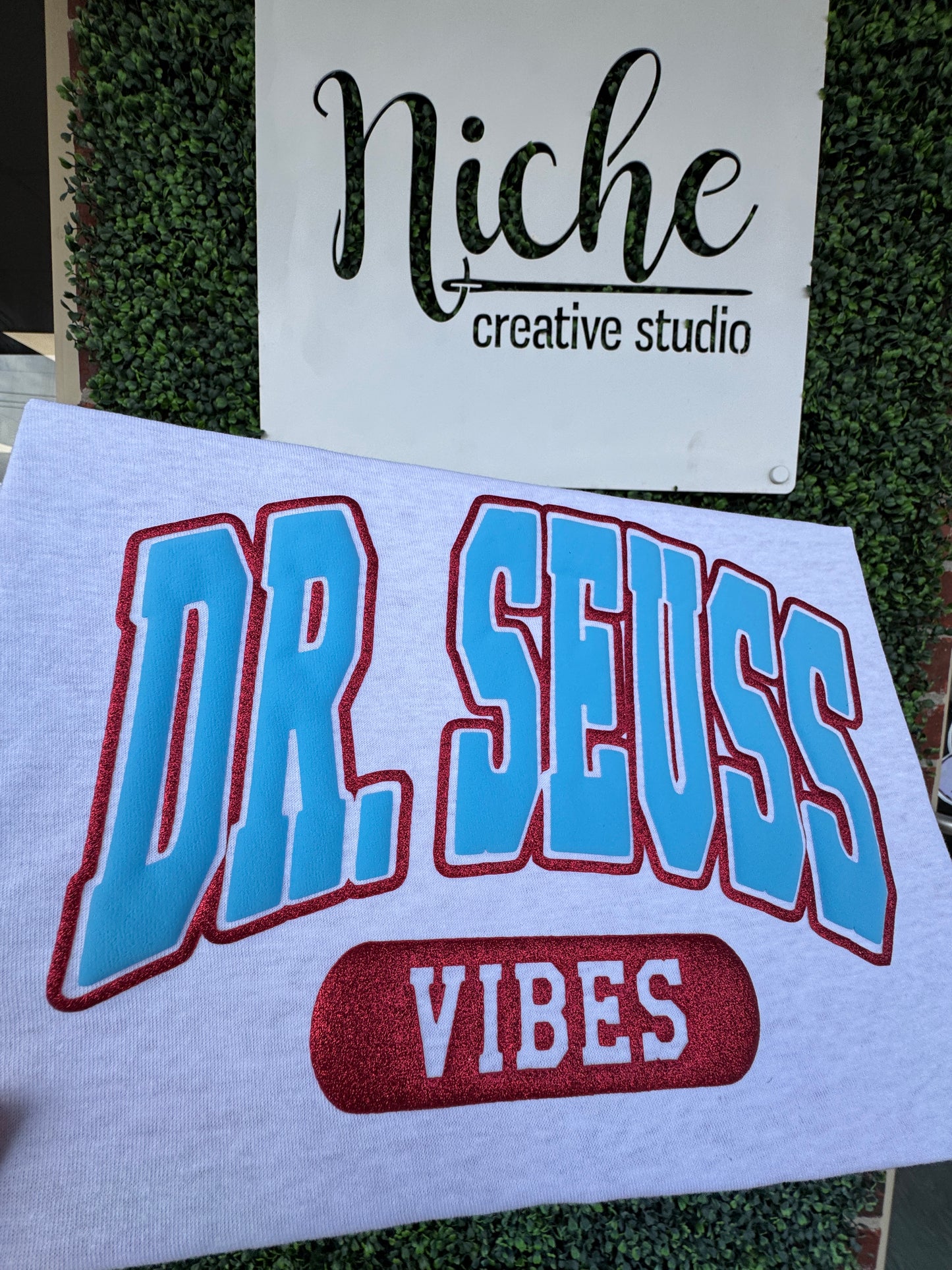 Dr Seuss Vibes Puff Decal