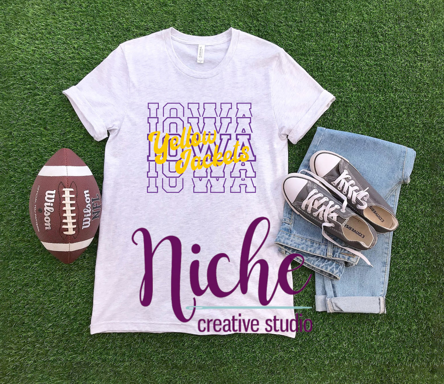 - IOW582 Iowa Repeating Decal