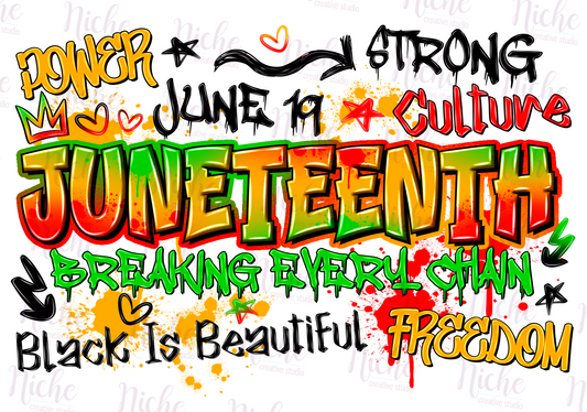 -JUN1865 Juneteenth Decal