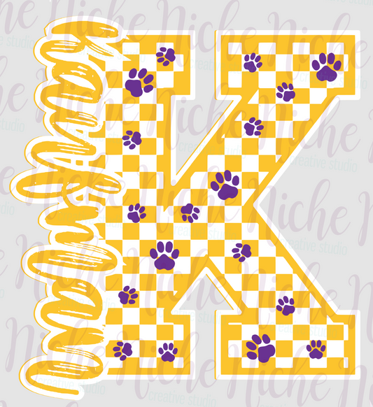 -KAU8281 Kaufman K Decal