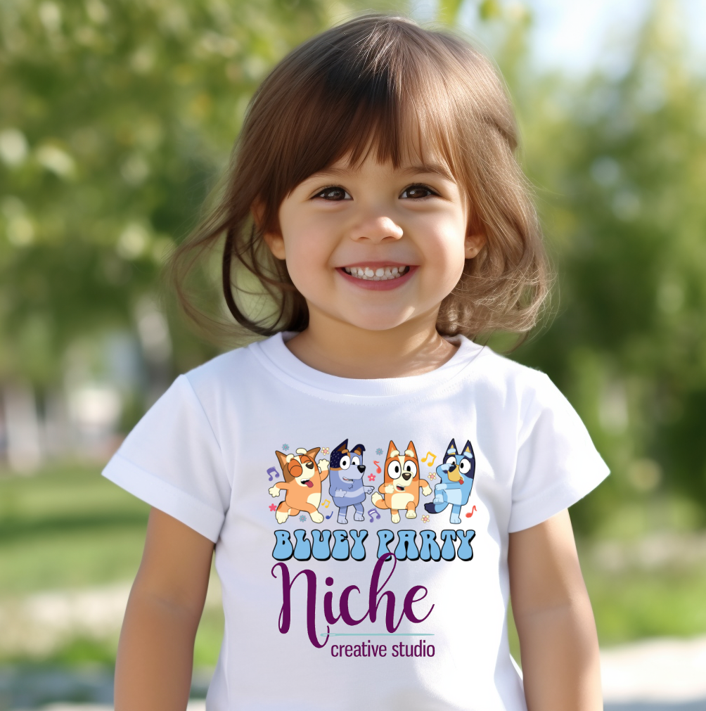 -KID4147 Blue Party Decal