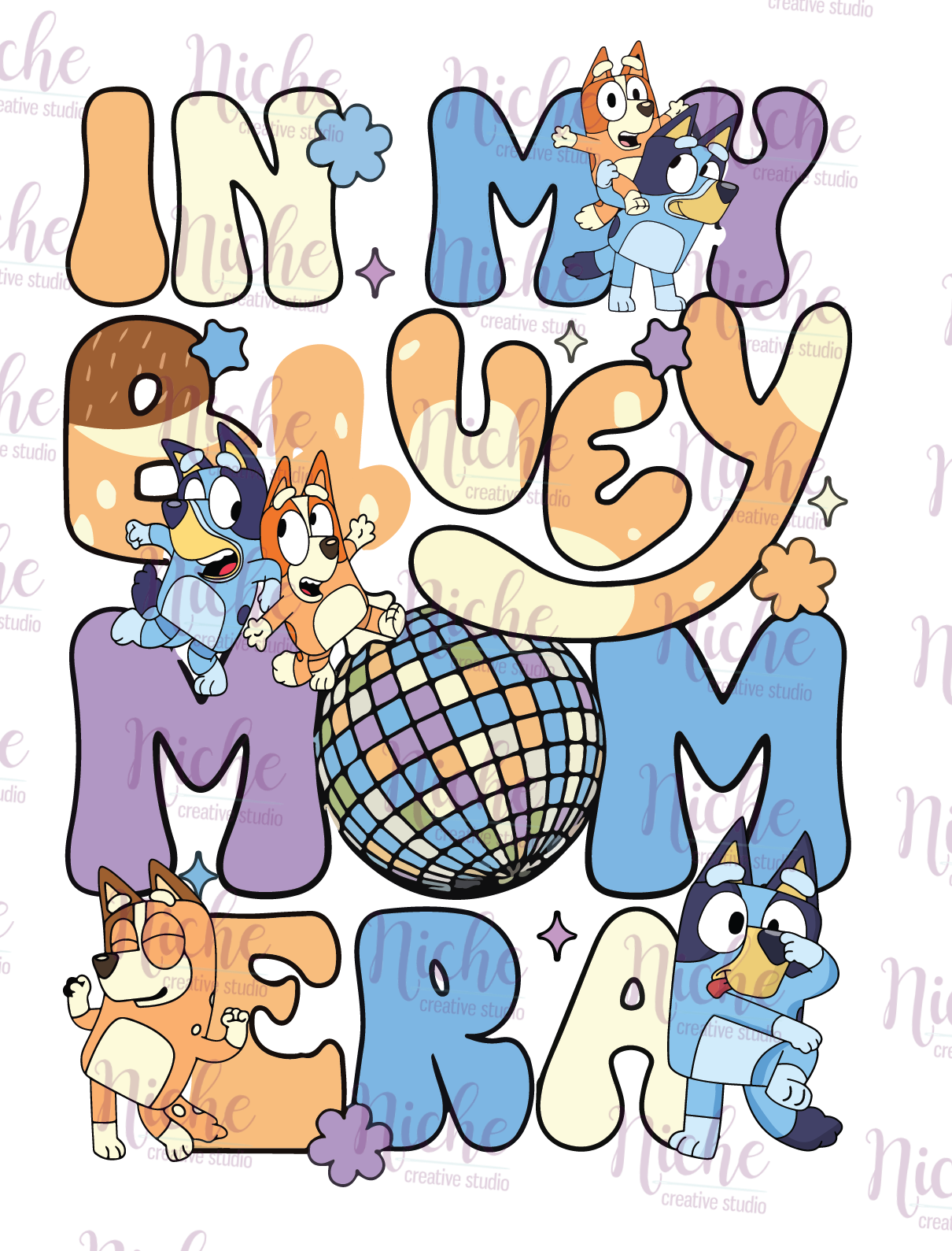 -KID5146 Blue Mom Era Decal