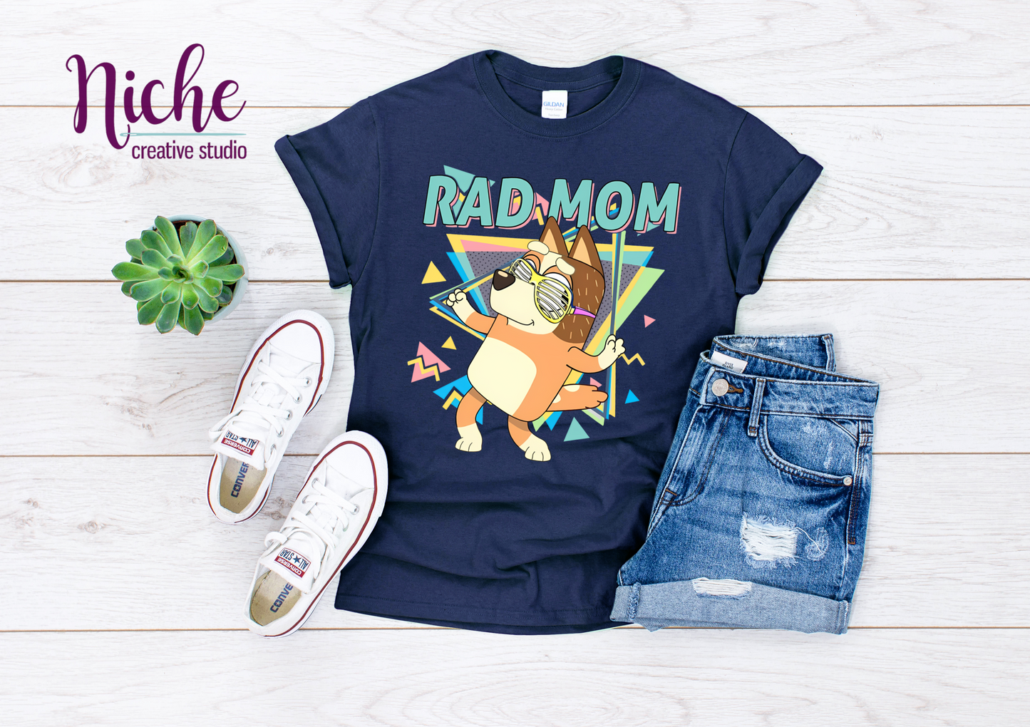 -KID5148 Rad Mom Decal