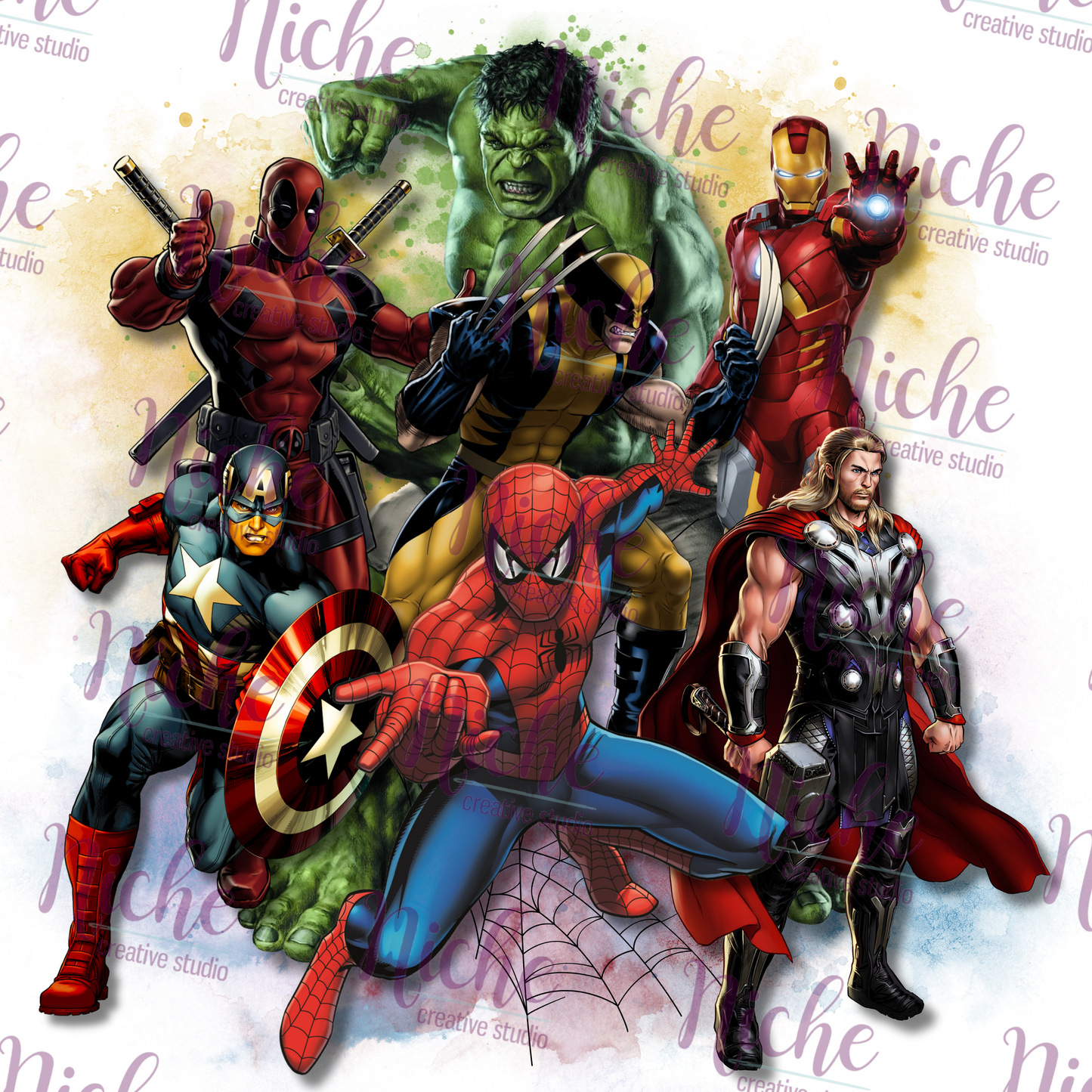 -KID5152 Avengers Decal
