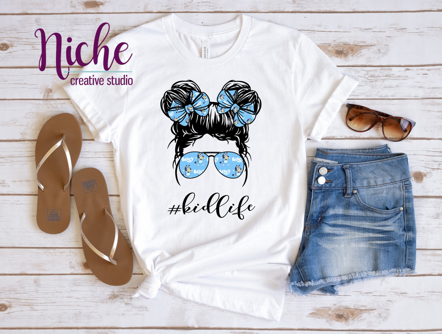 -KID672 Bluey Kid Life Decal