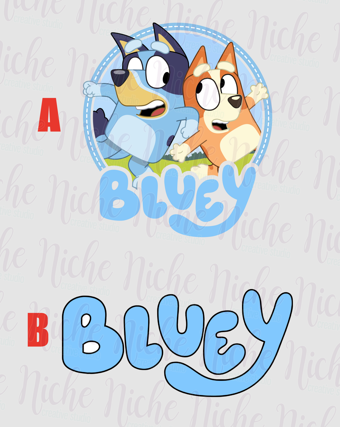 -KID8254 Bluey Decal