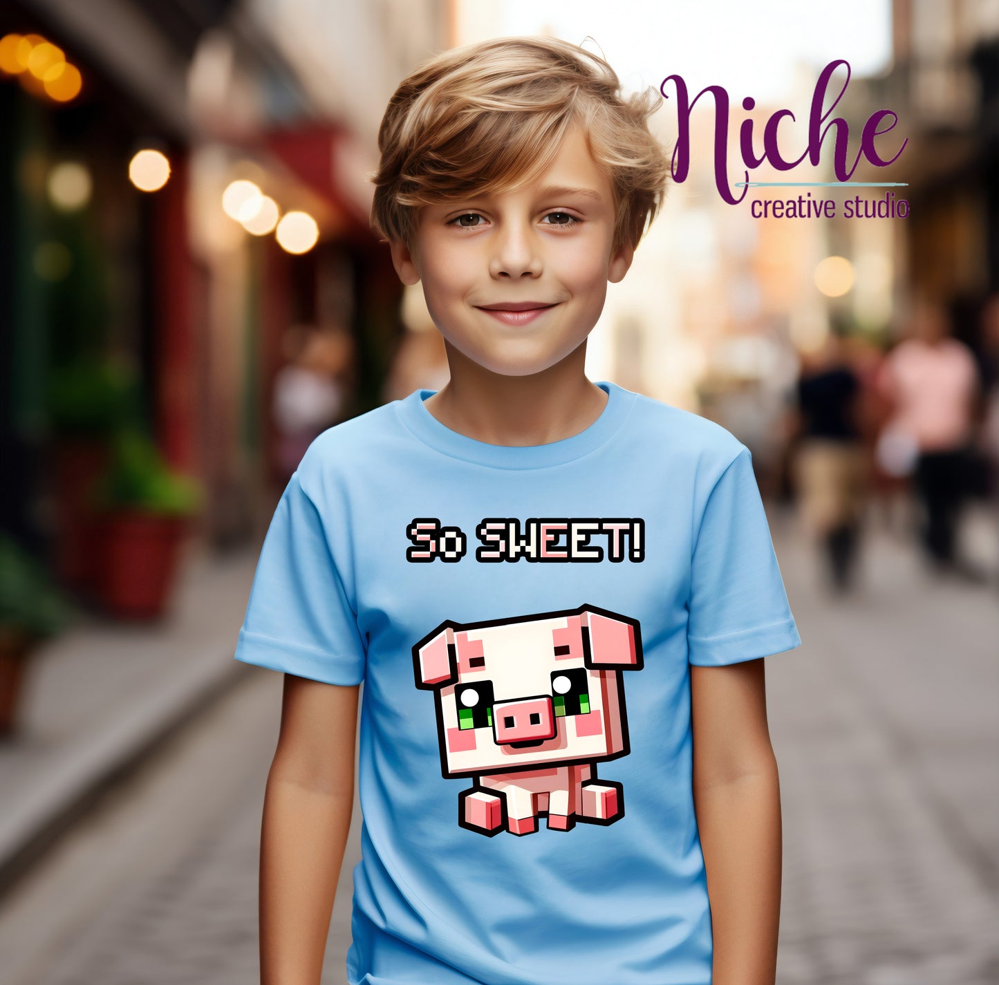 -KID8256 Minecraft Characters Decal