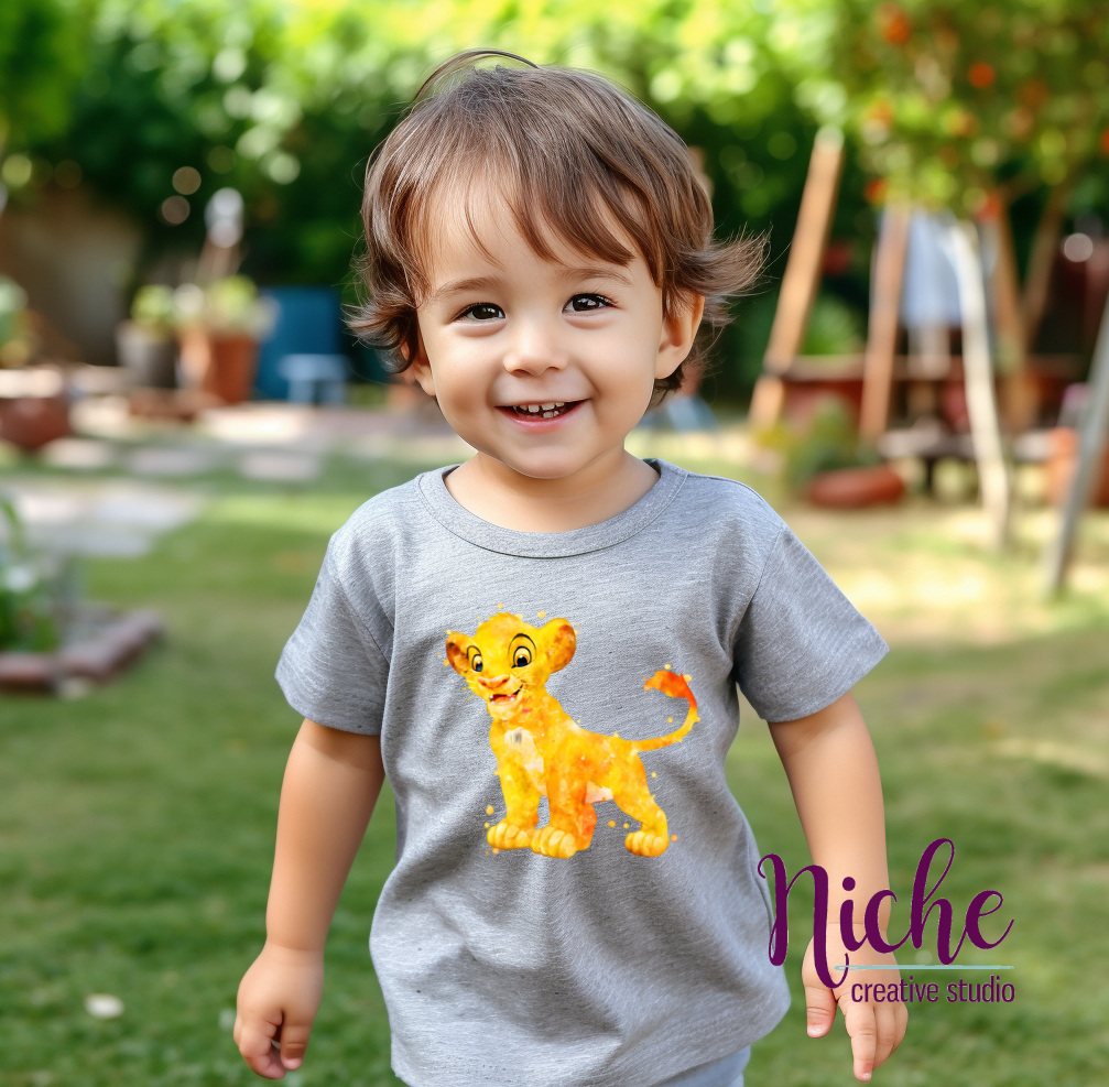 -KID8257 Lion King Characters Decal