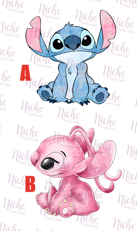 -KID8264 Stitch Characters Decal