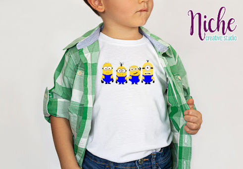 -KID8606 Group Minions Decal