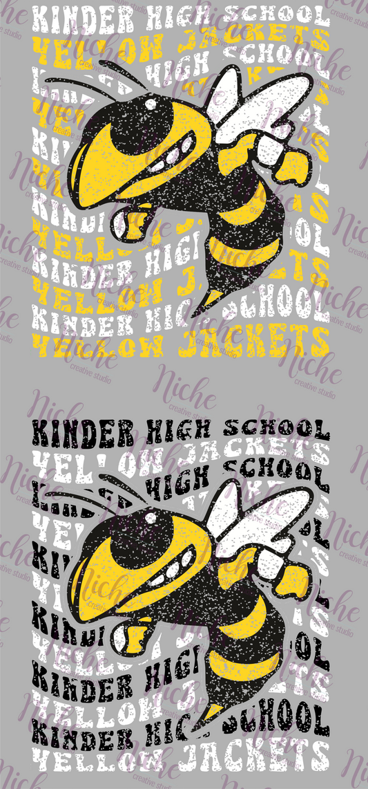 - KIN481 Kinder Jackets Distress Decal