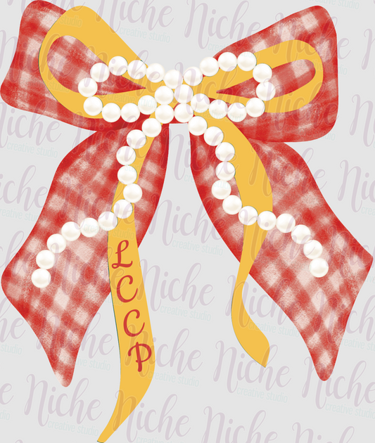 -LCC3409 LCCP Pearl Bow Decal