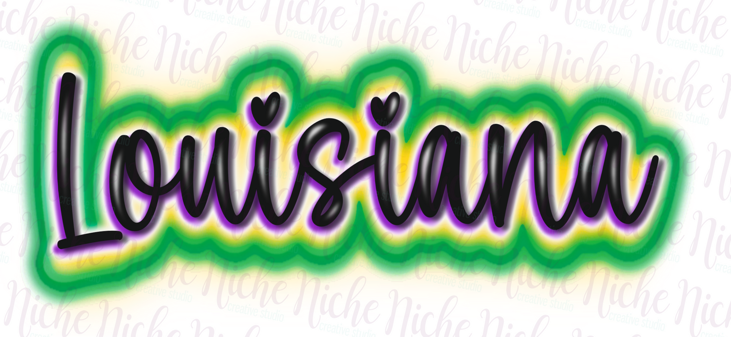 -LOU8271 Louisiana Decal