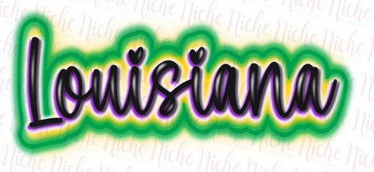 -LOU8271 Louisiana Decal
