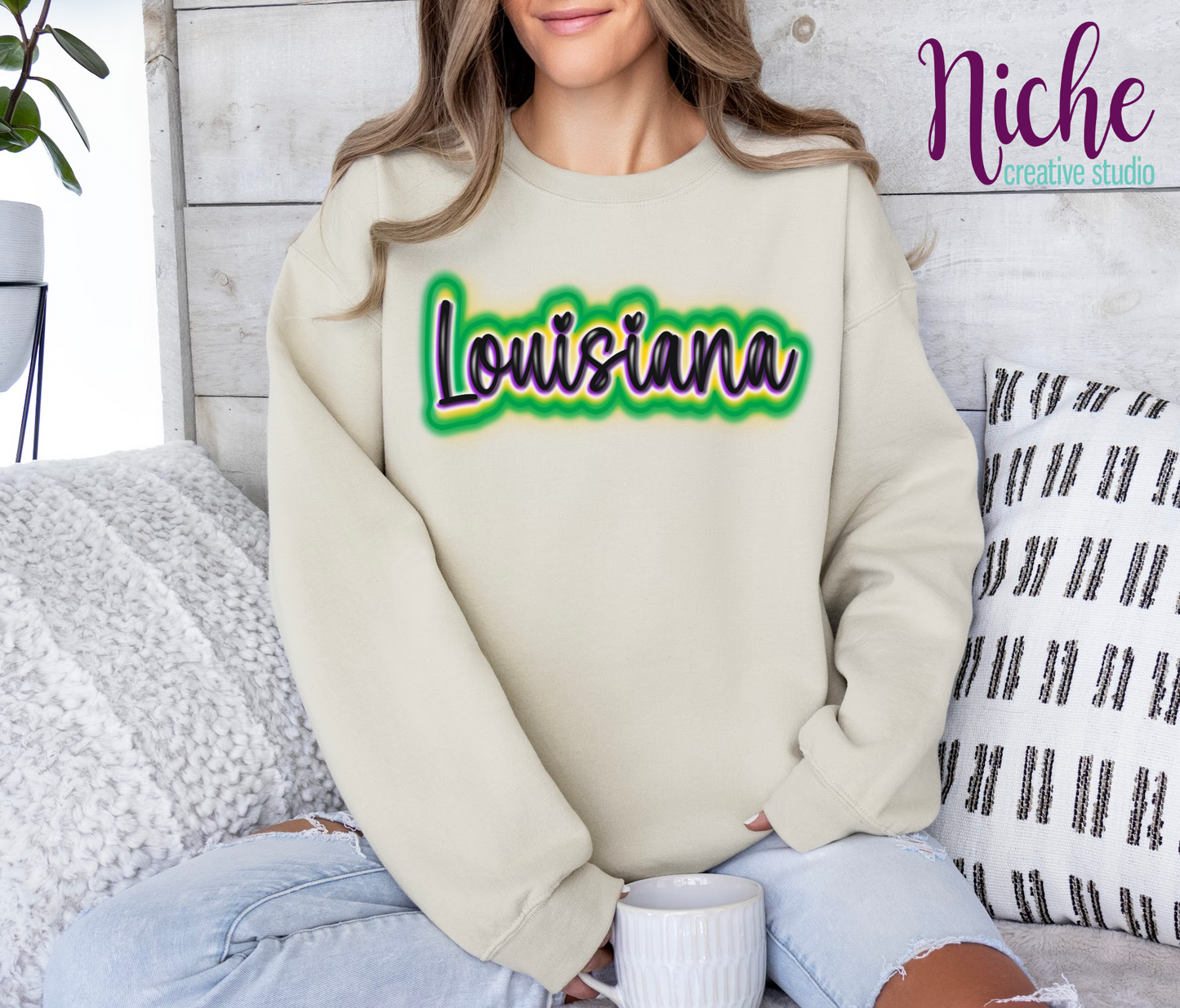 -LOU8271 Louisiana Decal