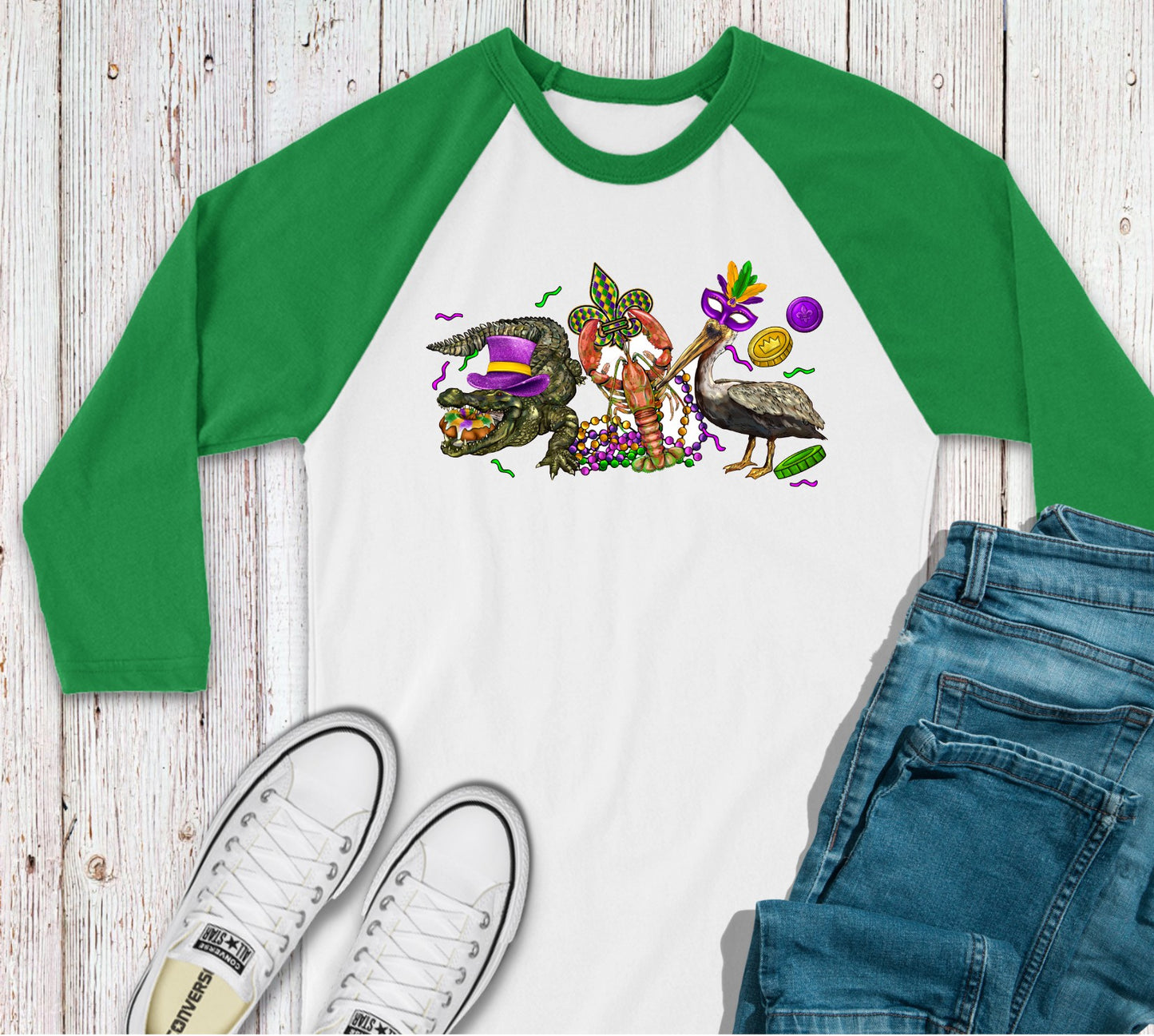 -MAR1102 Louisiana Animals Decal