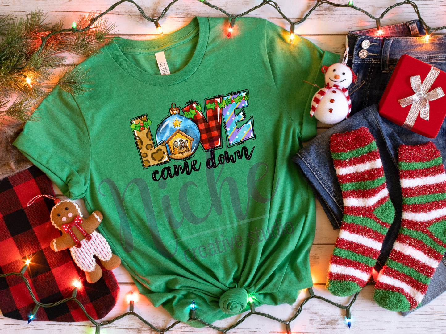 -CHR1118 Love Came Down Decal