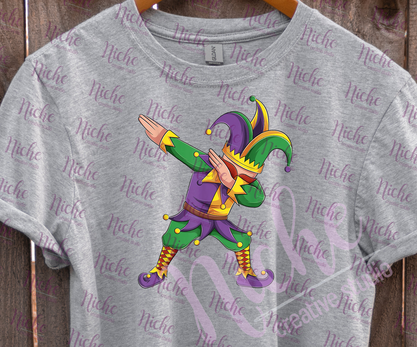 -MAR1256 Dabbing Jester Decal