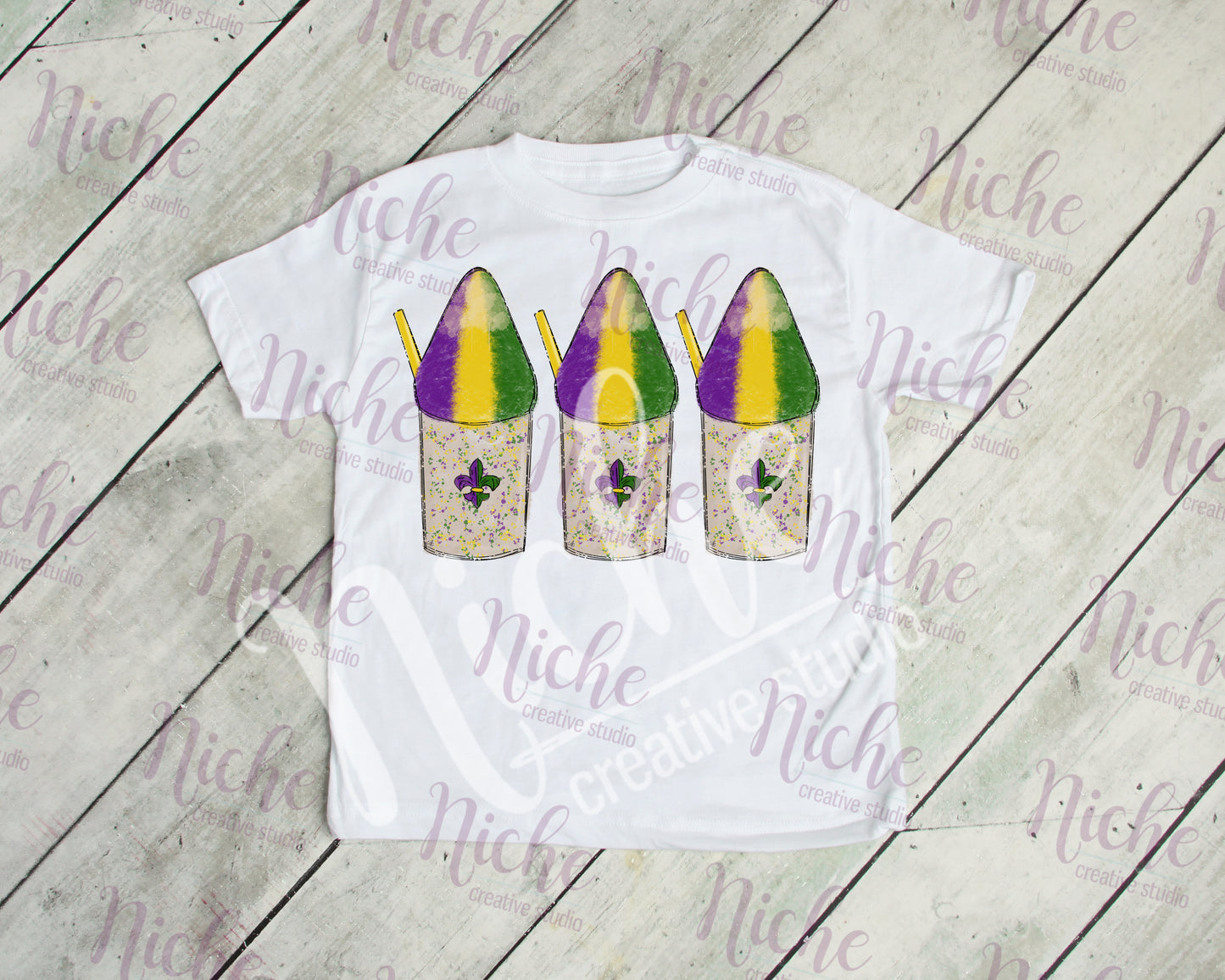 -MAR1278 NOLA Snowball Trio Decal