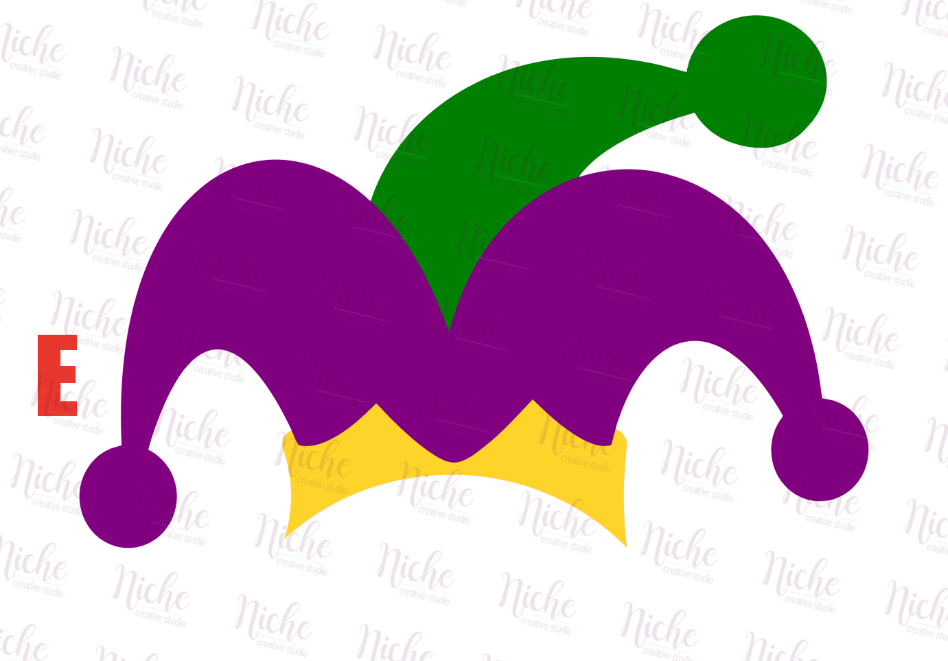 -MAR1311 Mardi Gras Collection Decal