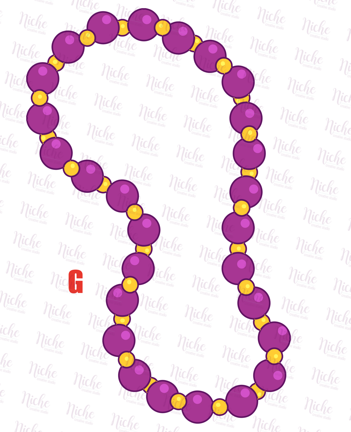 -MAR1311 Mardi Gras Collection Decal