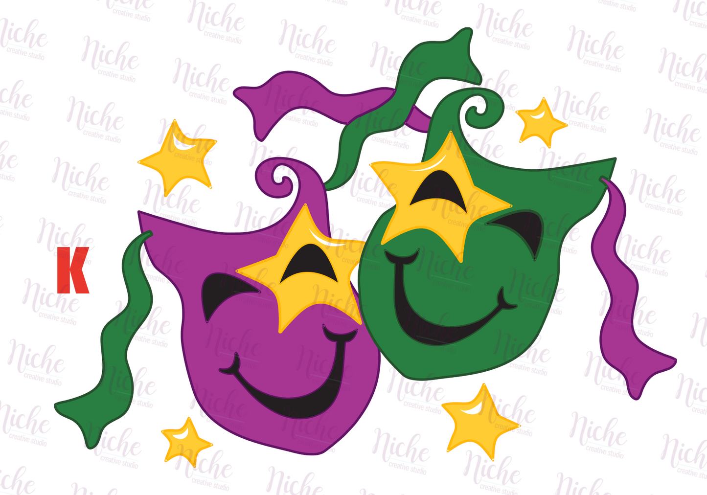 -MAR1311 Mardi Gras Collection Decal