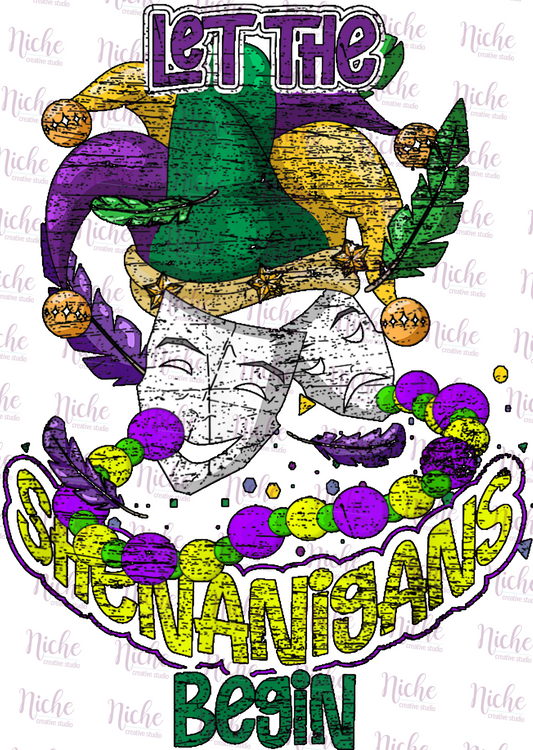 -MAR1317 Let the Shenanigans Begin Decal