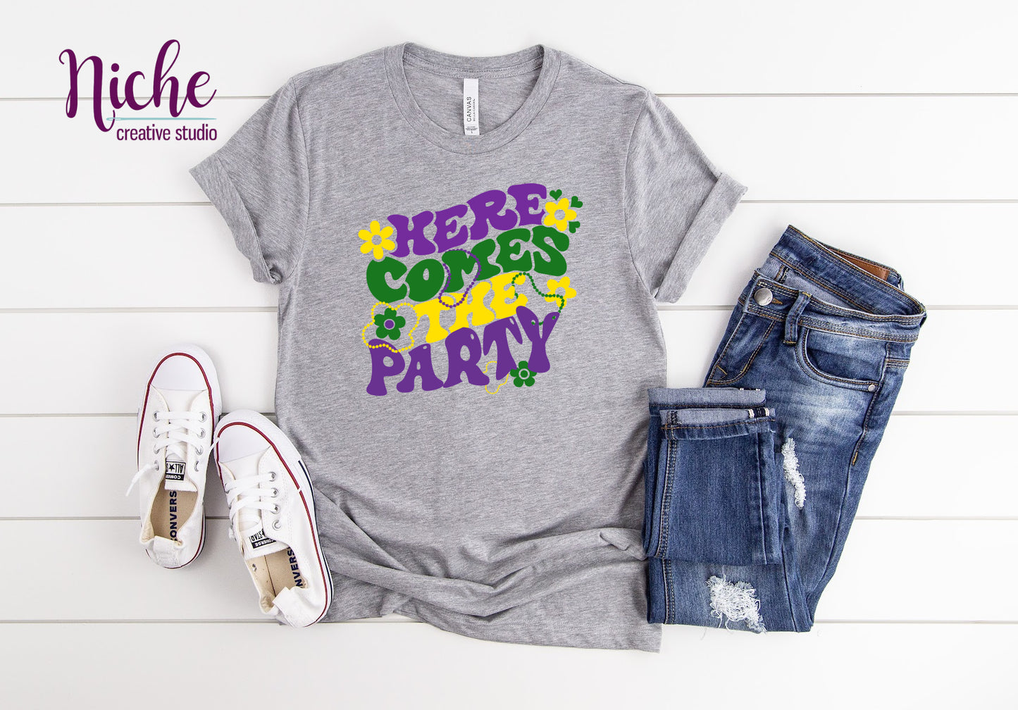 -MAR1513 Here Comes the Party Decal