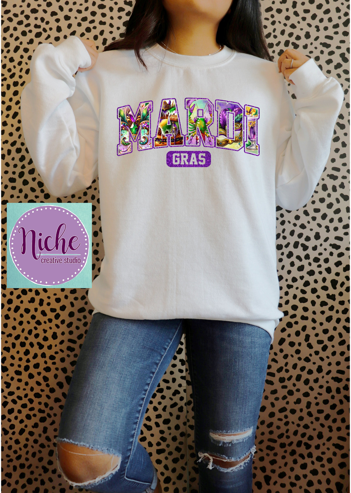 -MAR5643 Mardi Gras Decal