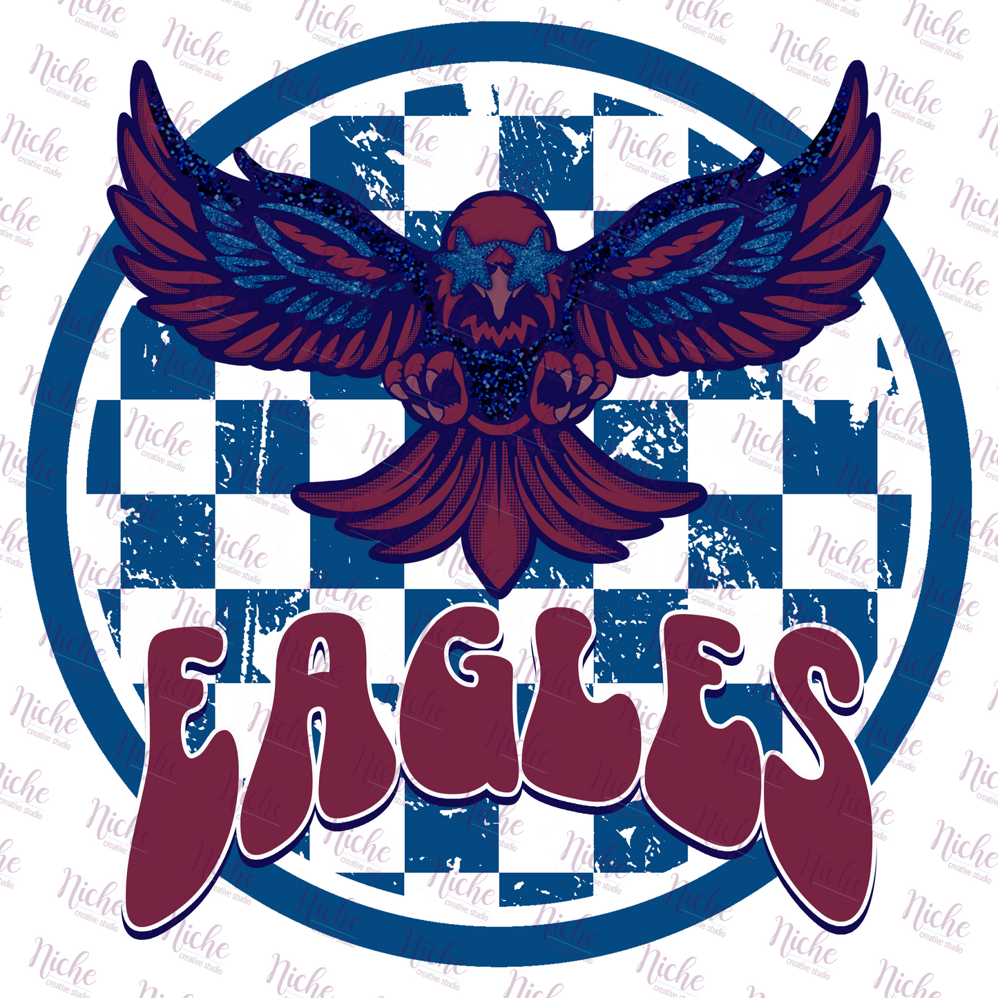 - PREP105 Preppy Eagles Decal
