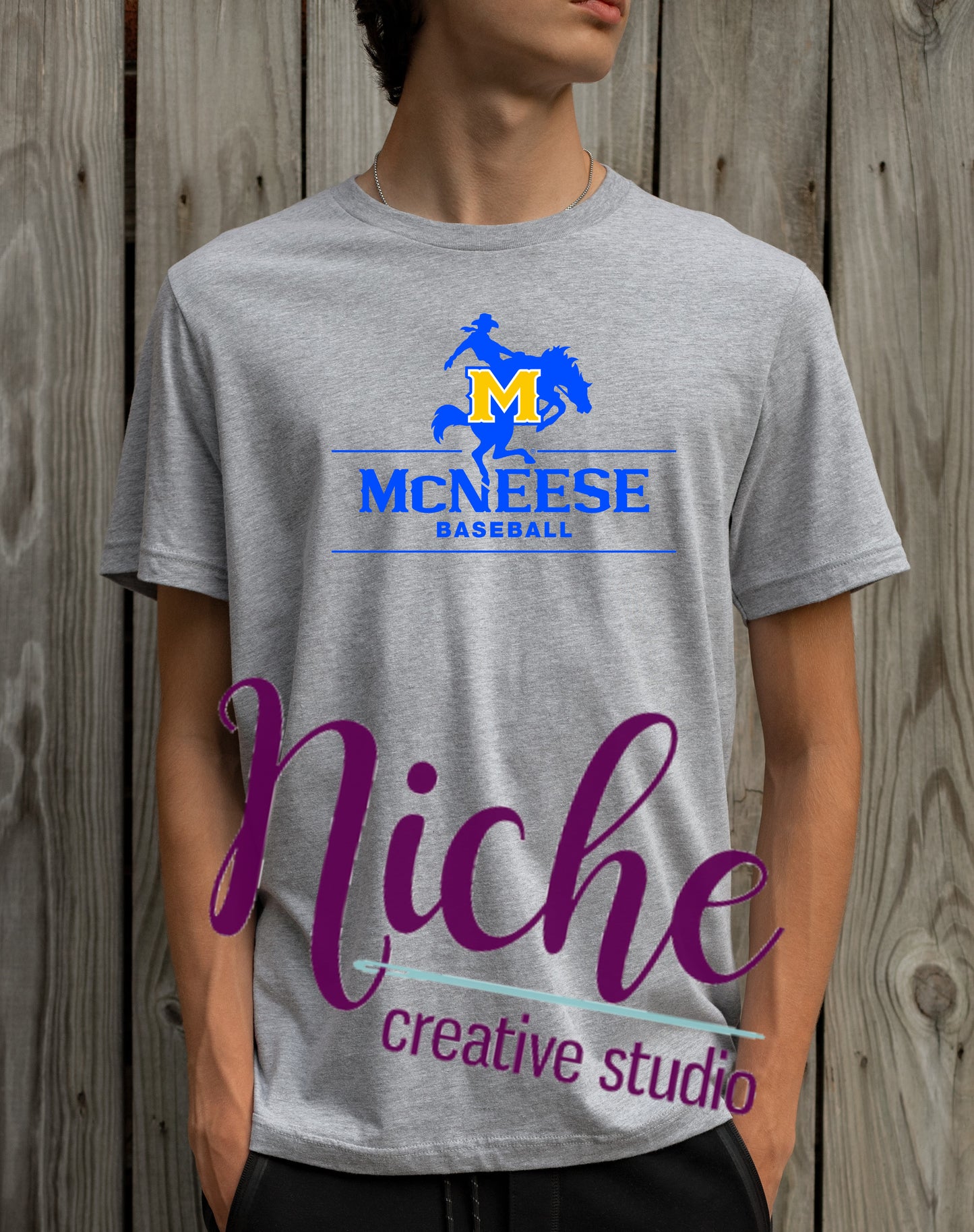-MCN1423 McNeese Baseball Decal