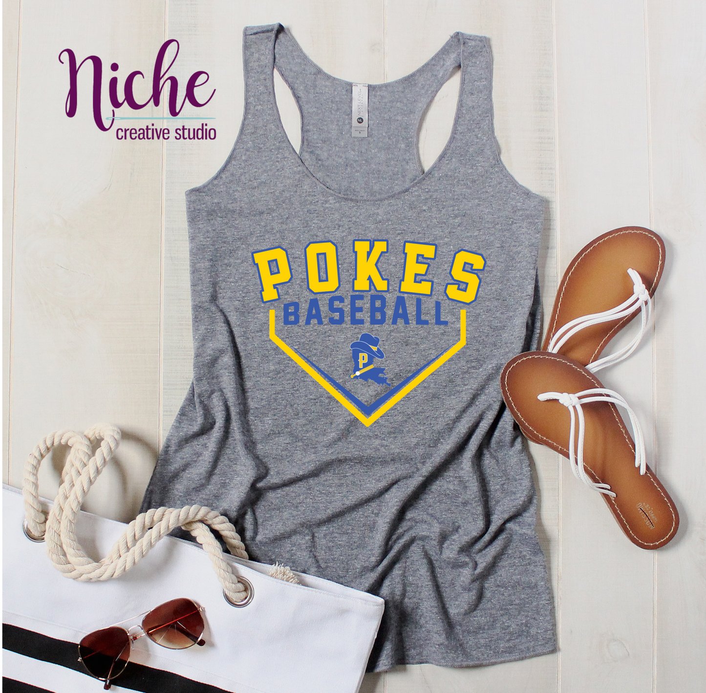 -BAS1505 Pokes Baseball Boot Version Decal