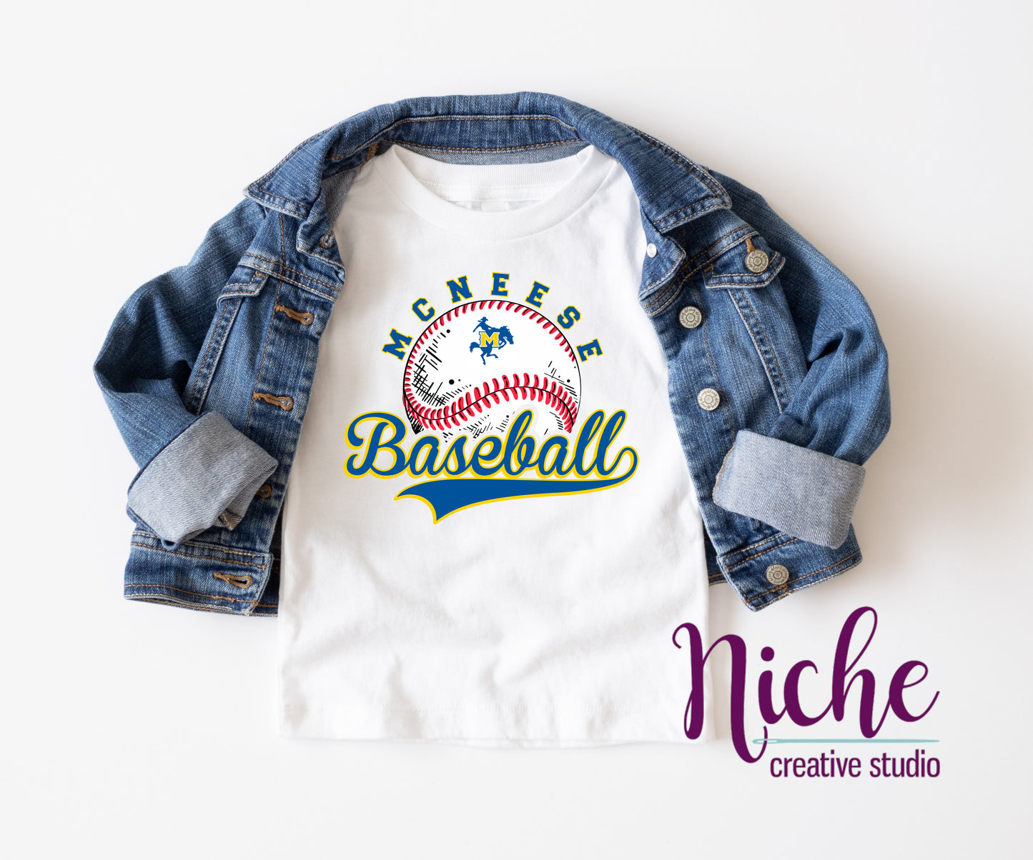-MCN1508 McNeese Baseball Decal