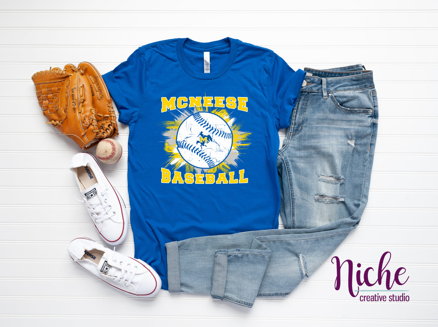 -MCN1509 McNeese Baseball Decal