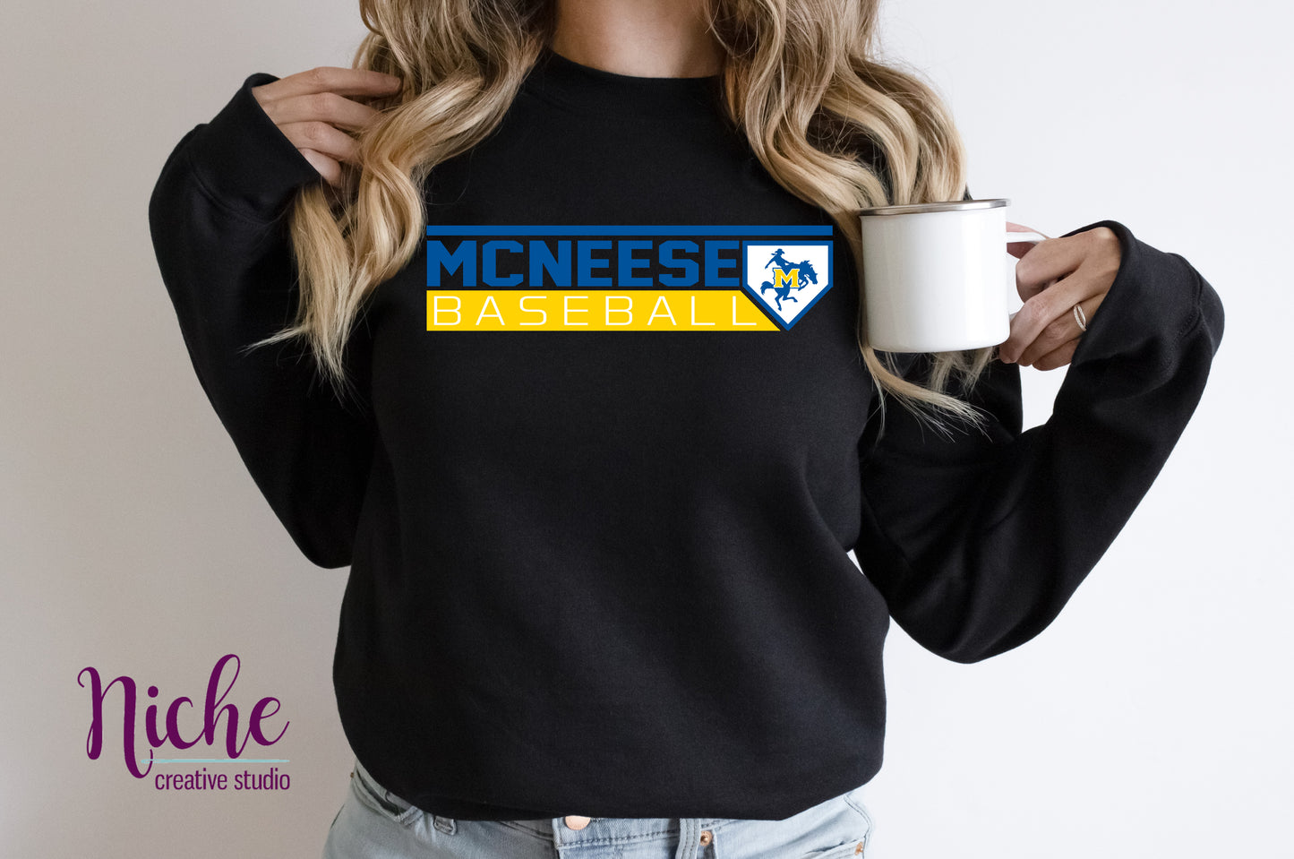 -MCN1510 McNeese Baseball Decal