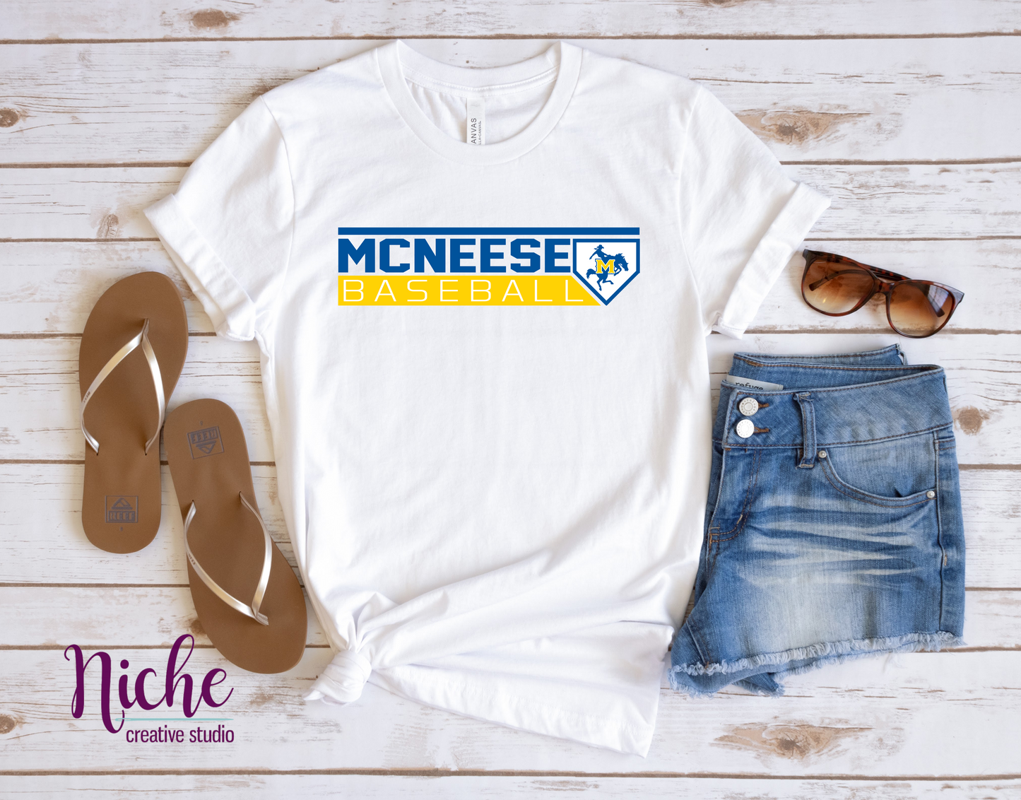 -MCN1510 McNeese Baseball Decal