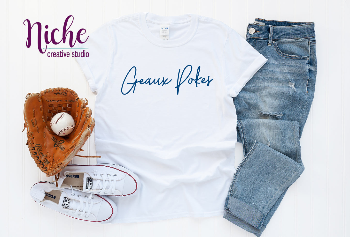 -MCN2715 Geaux Pokes Decal