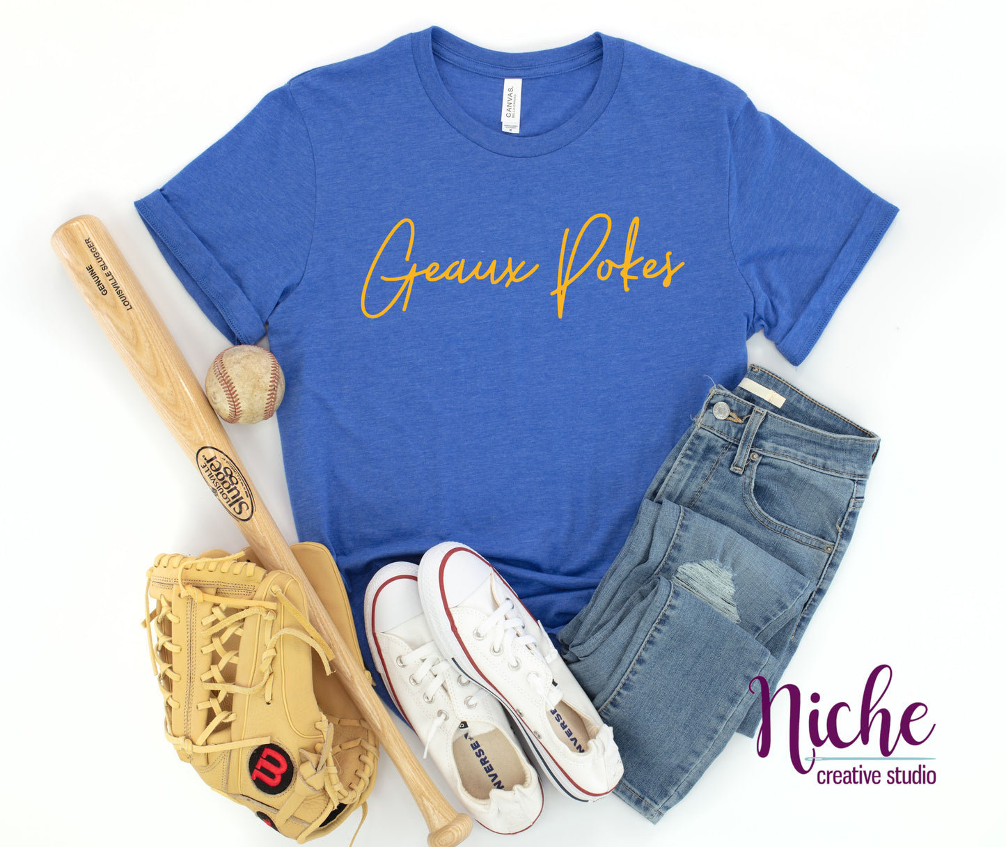 -MCN2715 Geaux Pokes Decal