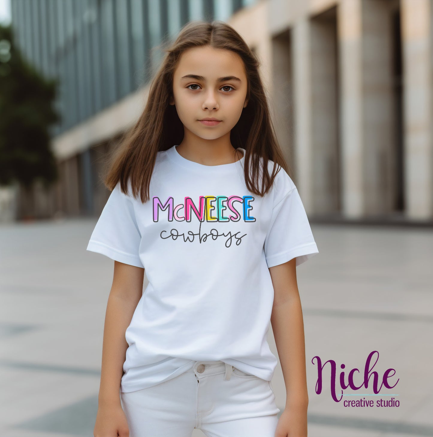 -MCN5175 McNeese Doodles Decal