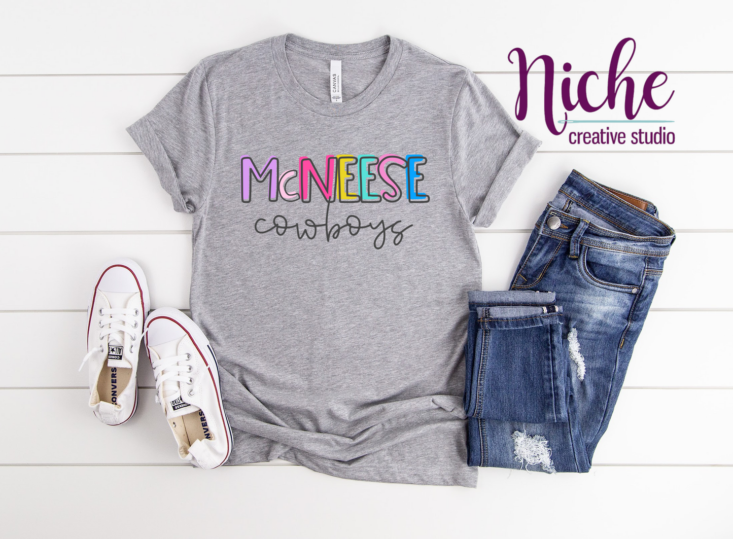 -MCN5175 McNeese Doodles Decal