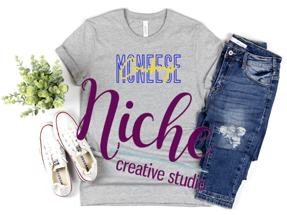 - MCN596 McNeese Stacked Decal