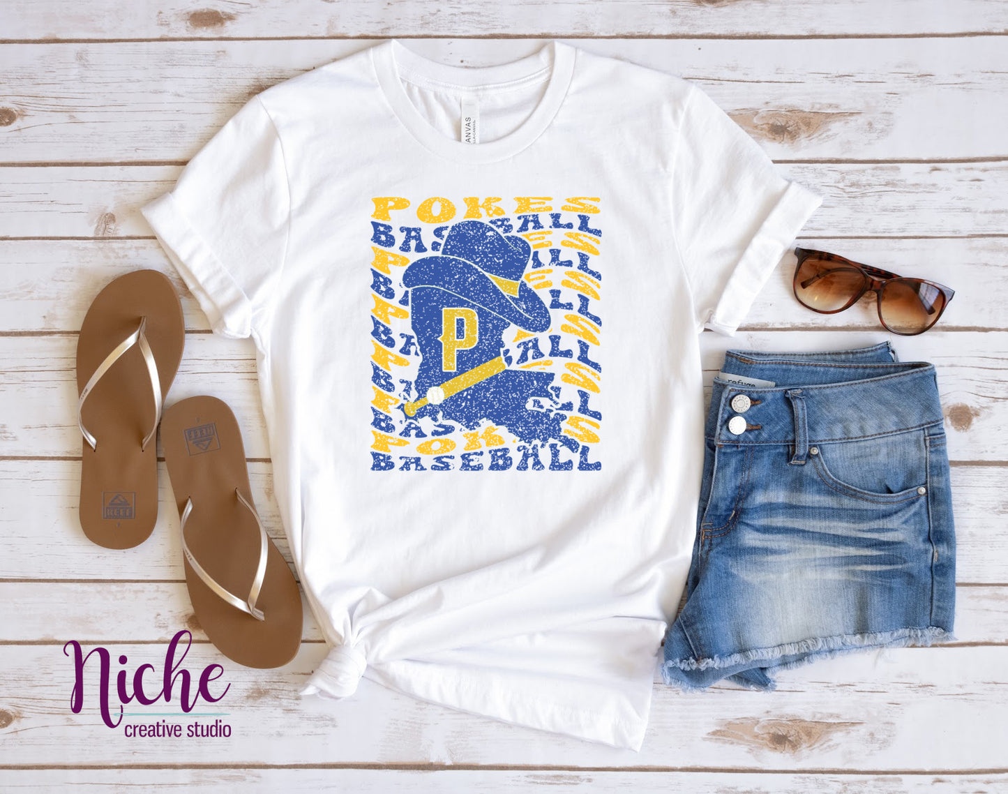 -BAS662 Pokes Baseball Decal