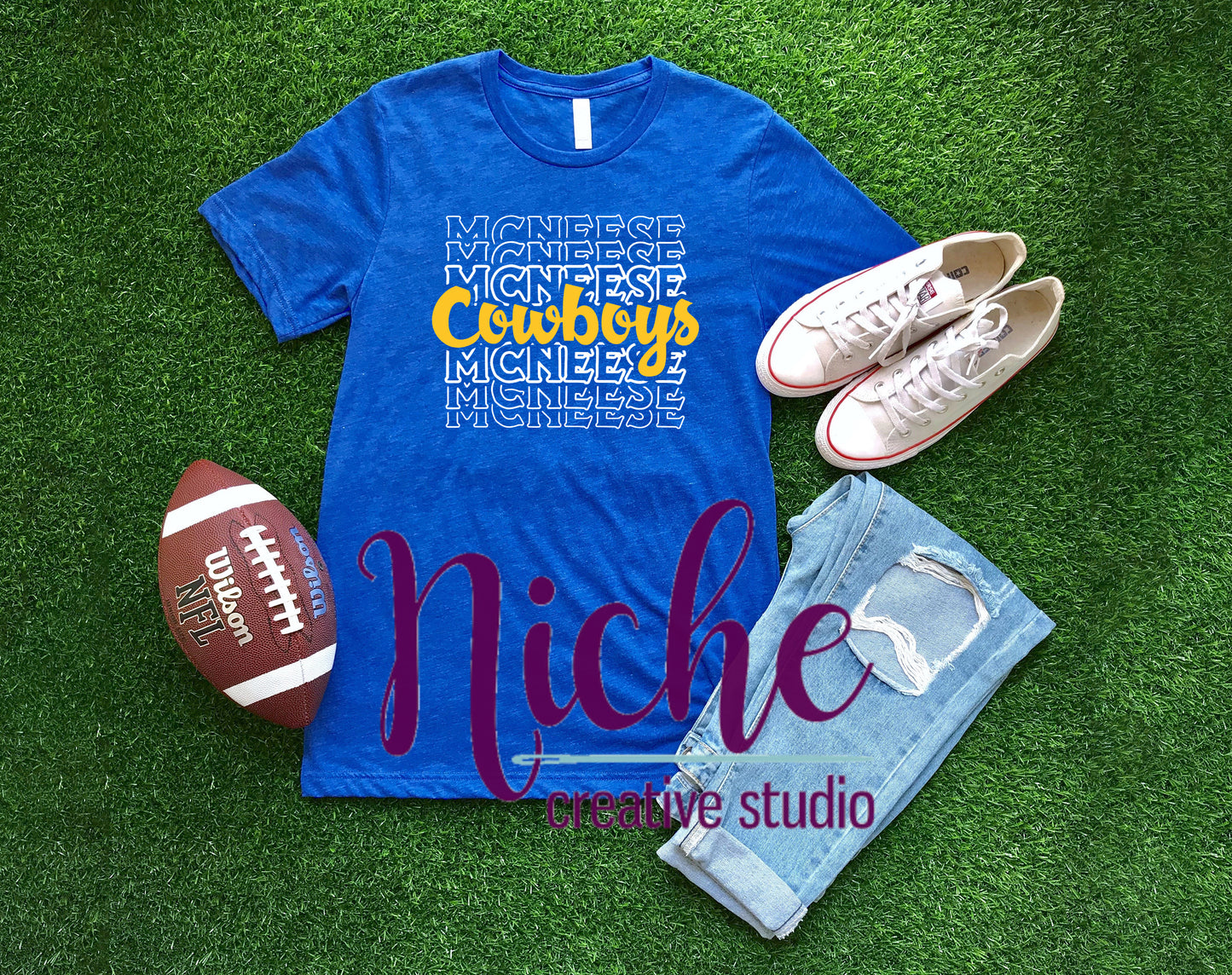 - MCN705 McNeese Cowboys Repeat Decal