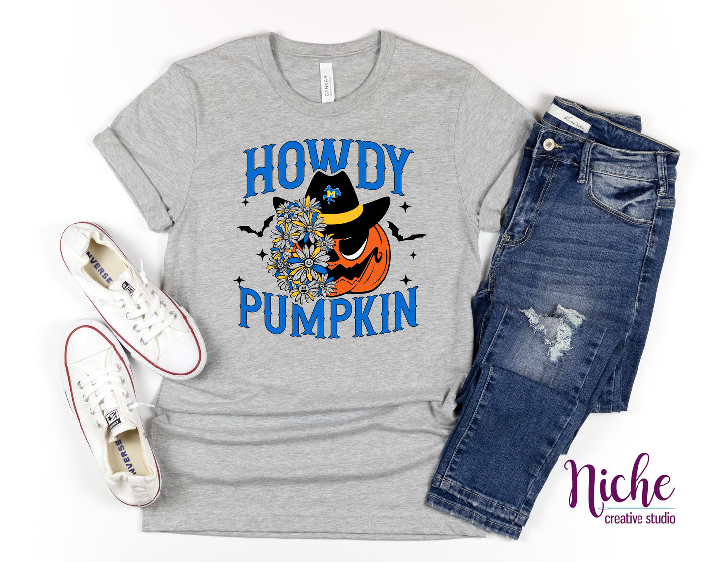 - MCN780 McNeese Howdy Rowdy Pumpkin Decal