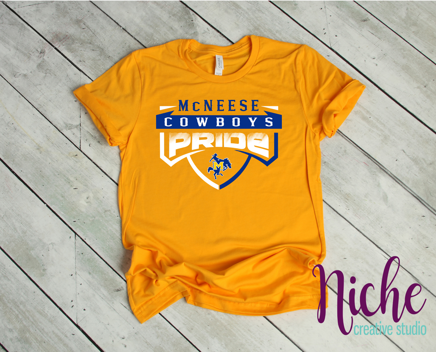 -MCN8266 Football Pride McNeese Decal