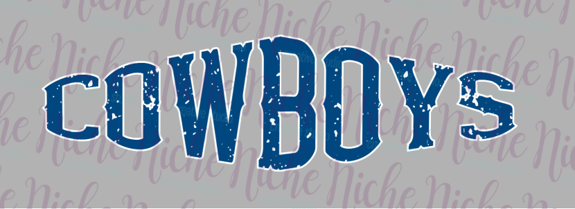 -MCN8295 Marque Cowboys Decal