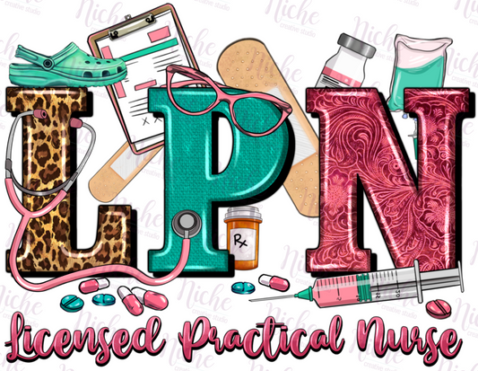 -MED1552 LPN Decal