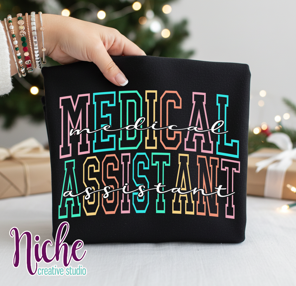 -MED8428 Medical Assistant Decal
