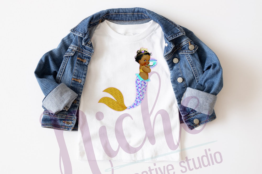 -MER1476 Mermaid Decal